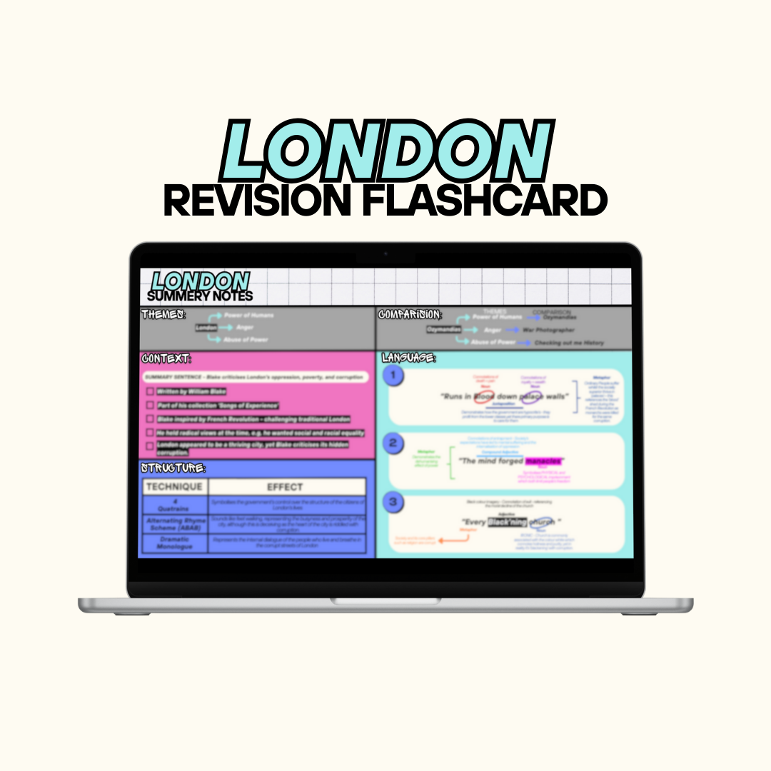 LONDON Revision Flashcard