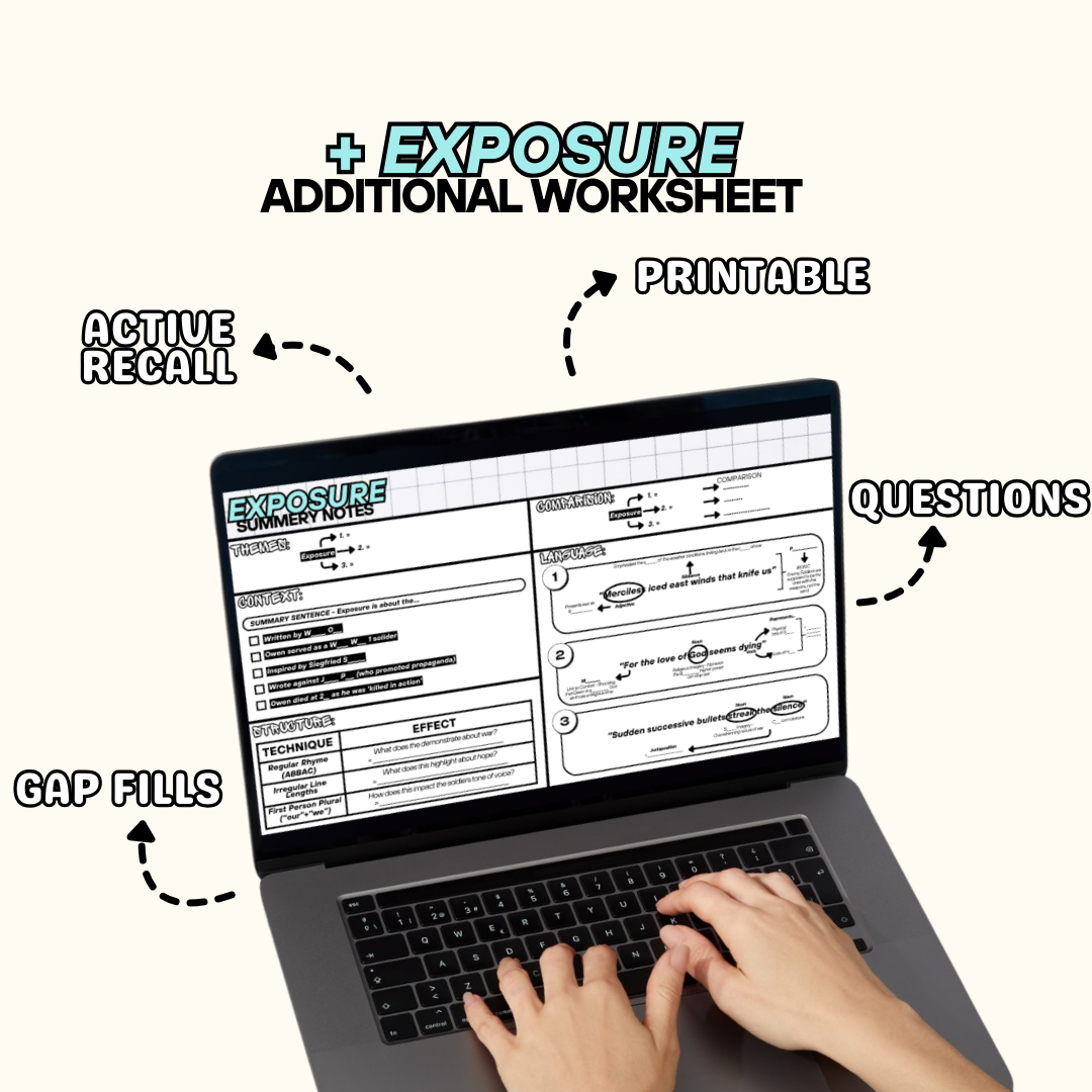 EXPOSURE Revision Flashcard