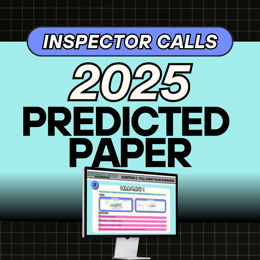 Inspector Calls PREDICTED PAPER (2025)