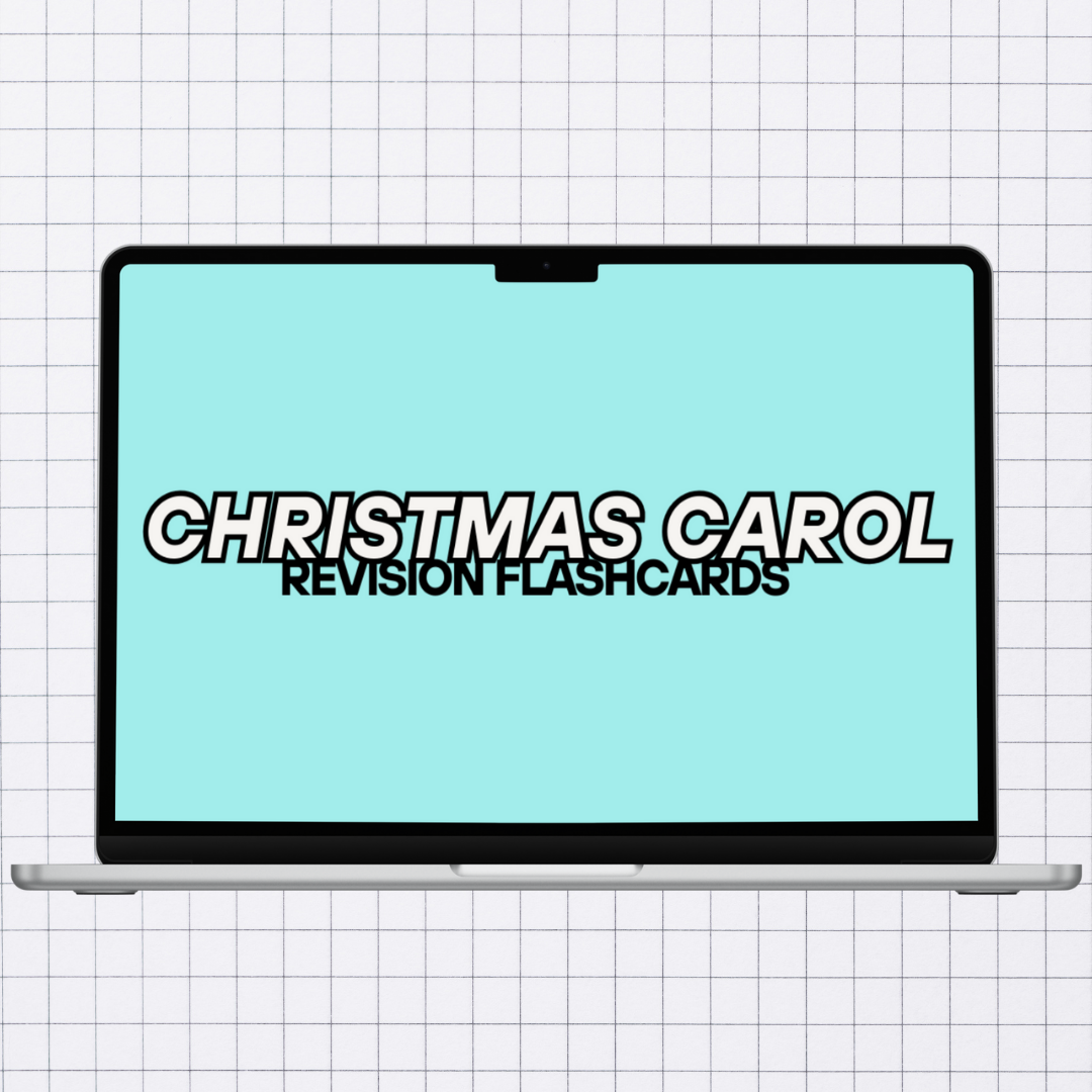 A Christmas Carol Revision Flashcards