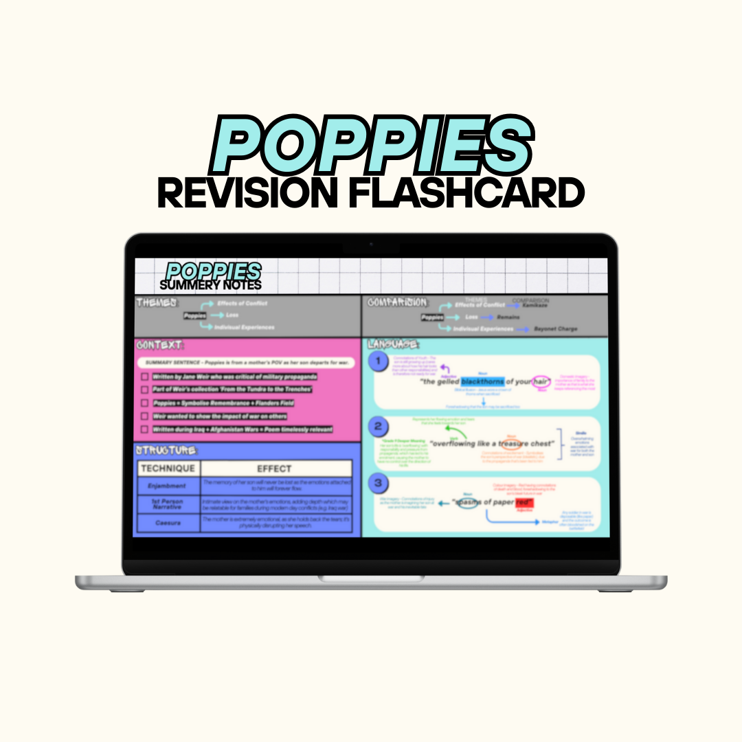 POPPIES Revision Flashcard
