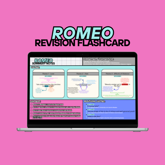 ROMEO Revision Flashcard