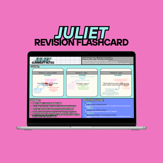 JULIET Revision Flashcard