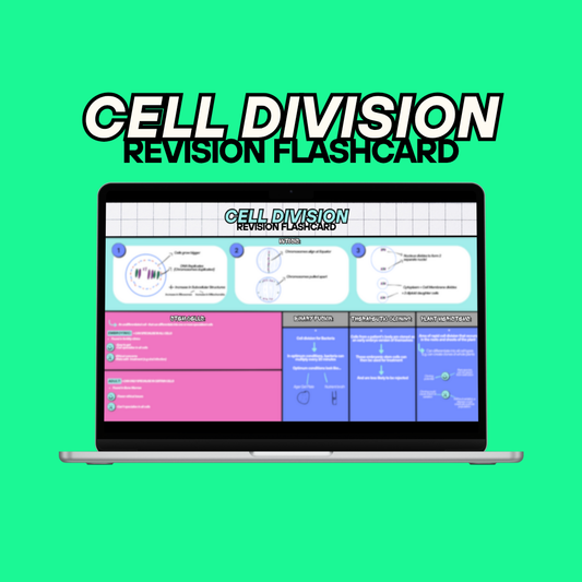 CELL DIVISION Revision Flashcard (Combined Paper 1)