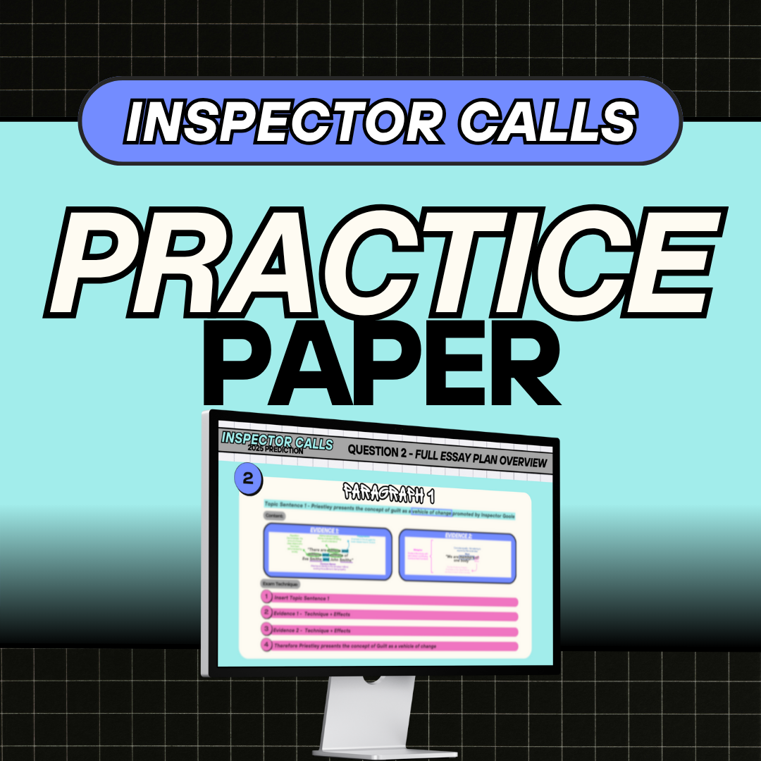 Inspector Calls PRACTICE PAPER